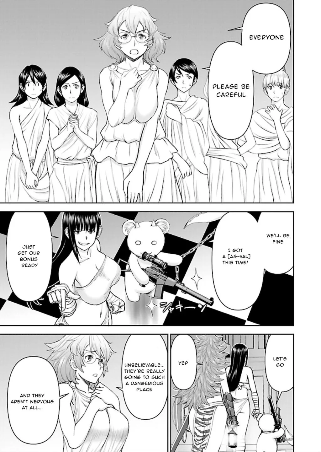 Isekai Sniper wa Onna Senshi no Mofumofu Aigan Doubutsu Chapter 10 page 7 - 