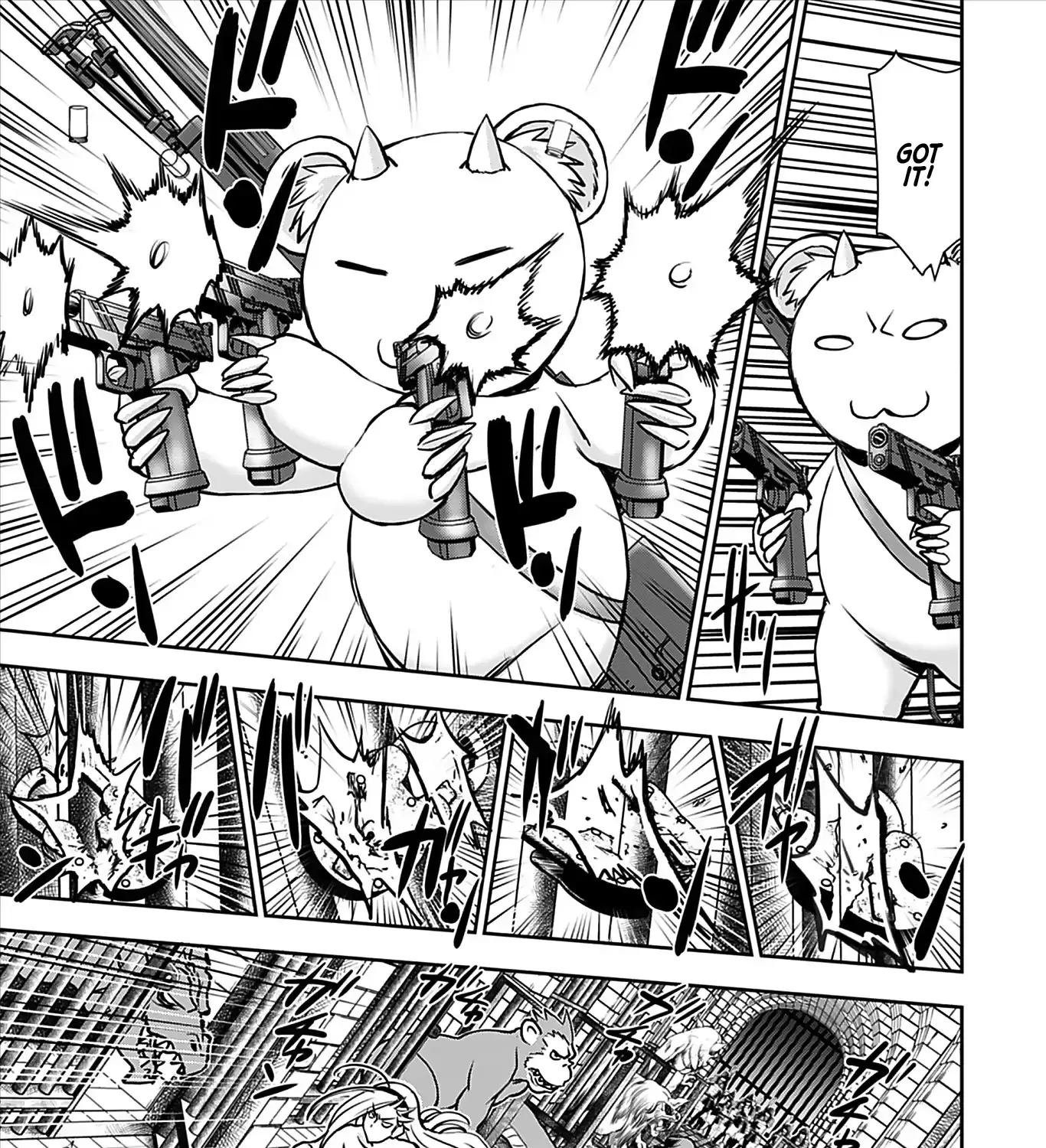 Isekai Sniper wa Onna Senshi no Mofumofu Aigan Doubutsu Chapter 16 page 43 - 