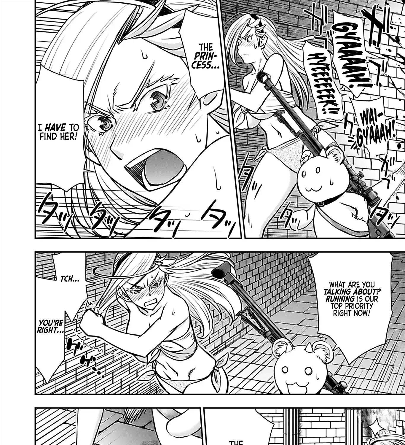 Isekai Sniper wa Onna Senshi no Mofumofu Aigan Doubutsu Chapter 16 page 45 - 