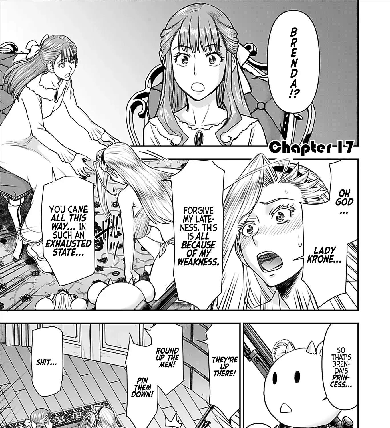 Isekai Sniper wa Onna Senshi no Mofumofu Aigan Doubutsu Chapter 17 page 3 - 