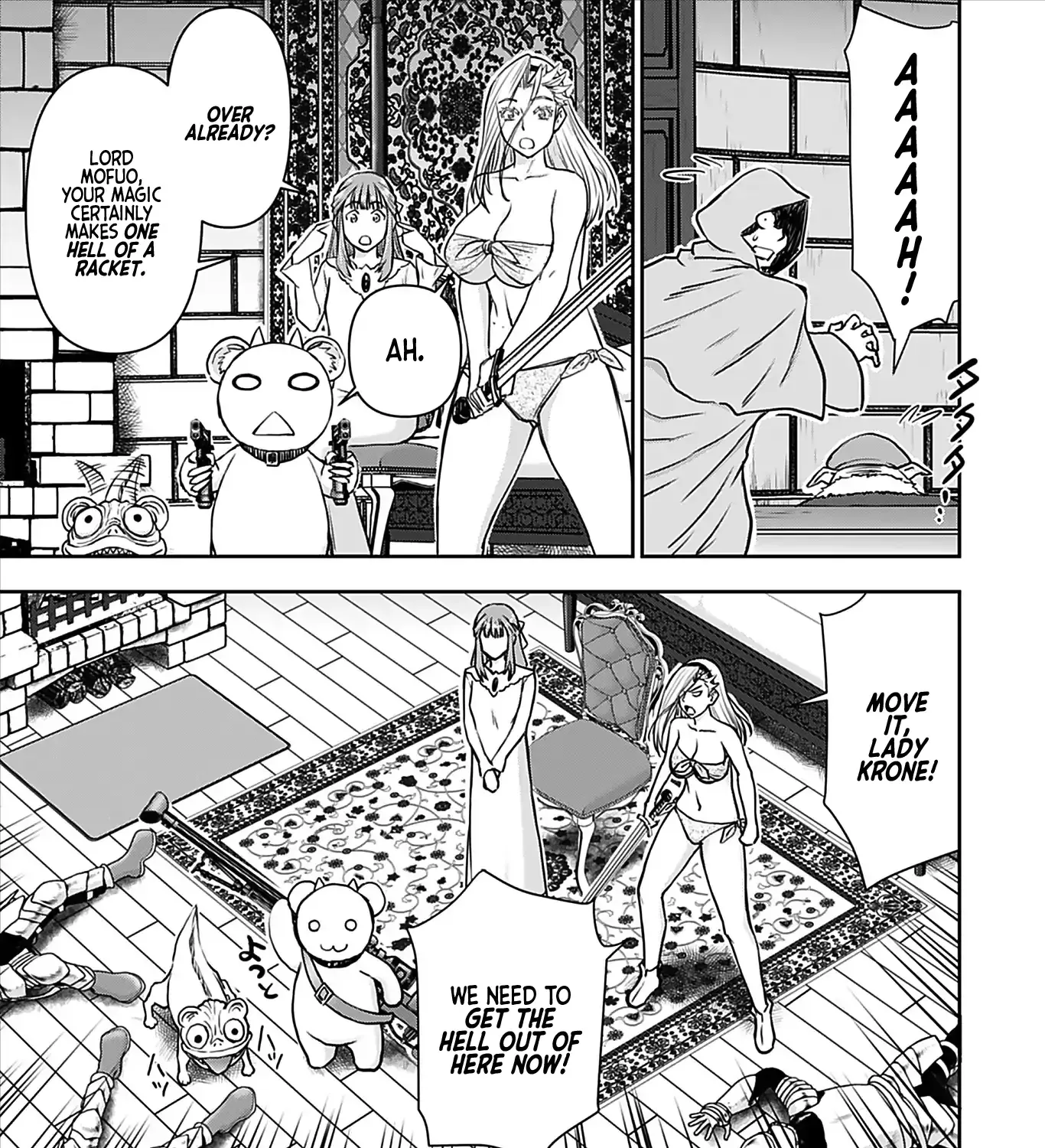 Isekai Sniper wa Onna Senshi no Mofumofu Aigan Doubutsu Chapter 17 page 38 - 