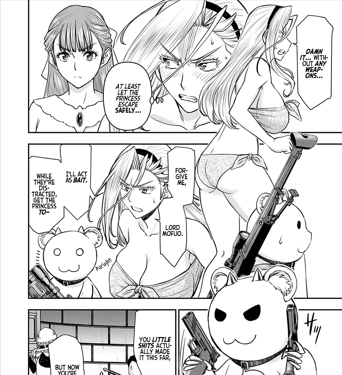 Isekai Sniper wa Onna Senshi no Mofumofu Aigan Doubutsu Chapter 17 page 6 - 