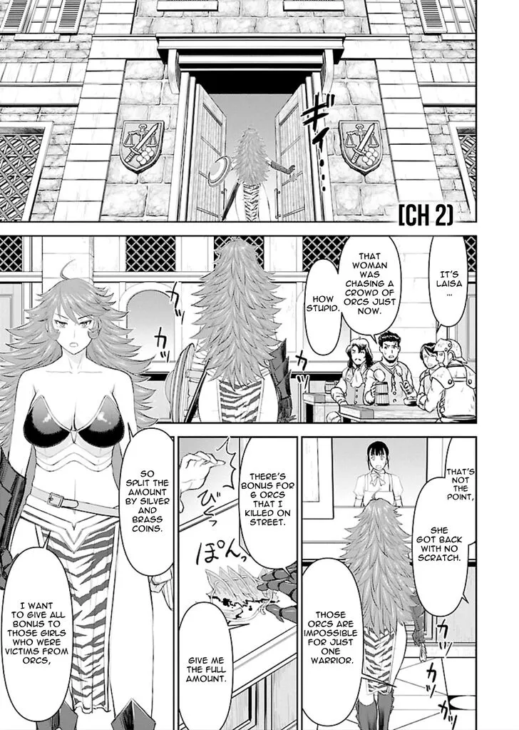 Isekai Sniper wa Onna Senshi no Mofumofu Aigan Doubutsu Chapter 2 page 3 - 