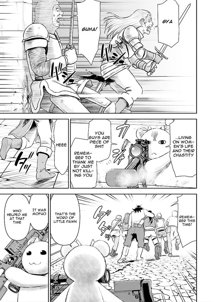 Isekai Sniper wa Onna Senshi no Mofumofu Aigan Doubutsu Chapter 2 page 21 - 