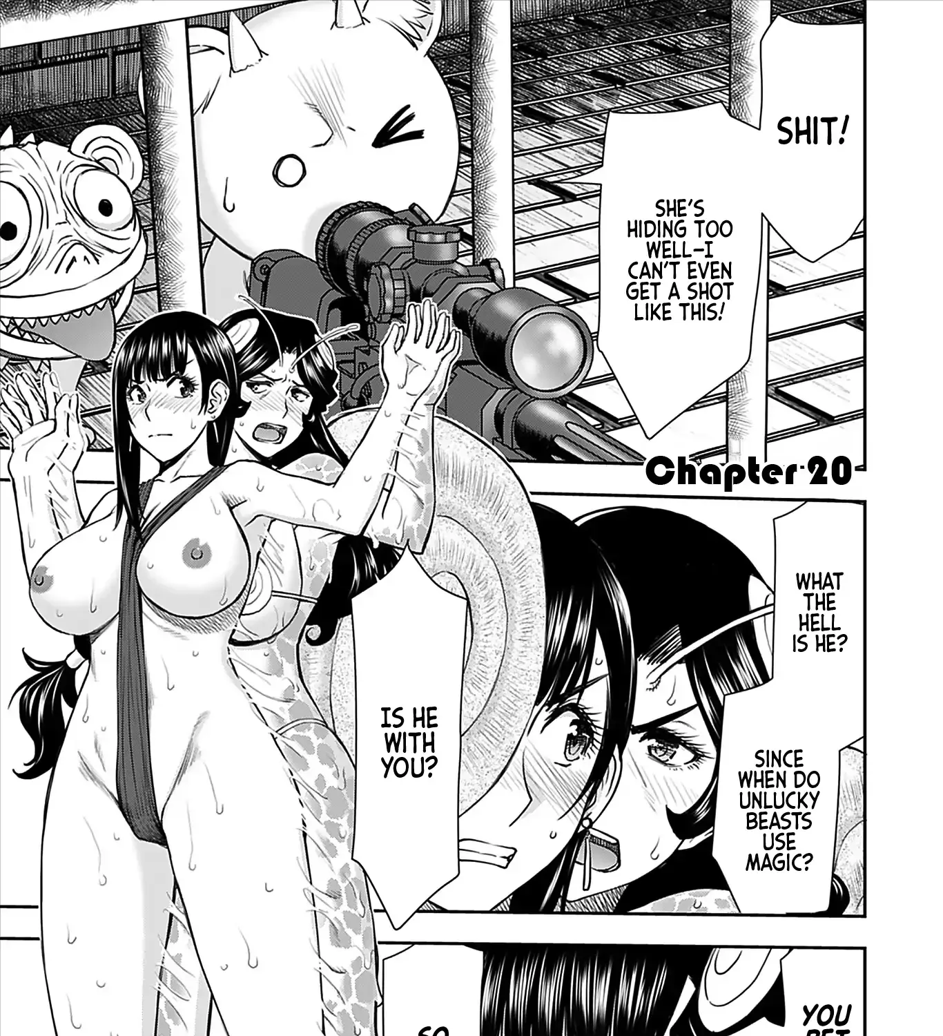 Isekai Sniper wa Onna Senshi no Mofumofu Aigan Doubutsu Chapter 20 page 4 - 