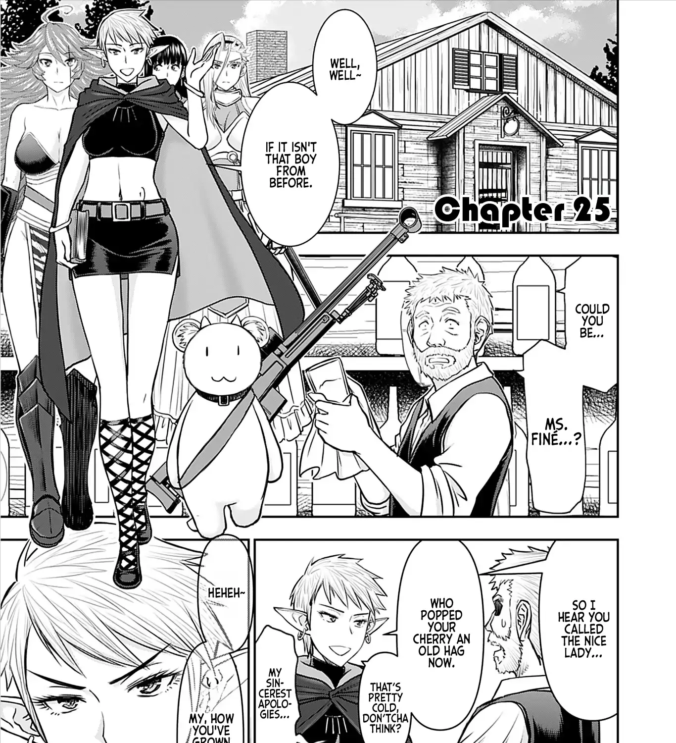 Isekai Sniper wa Onna Senshi no Mofumofu Aigan Doubutsu Chapter 25 page 6 - 