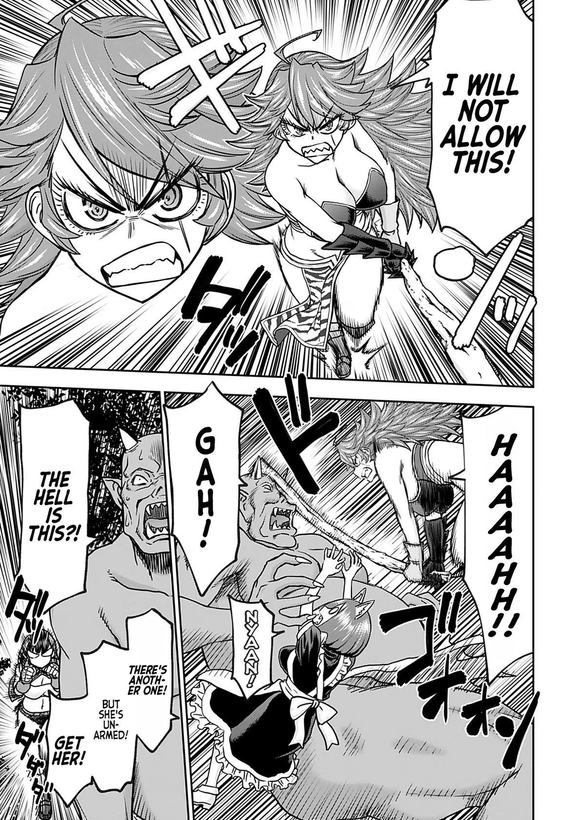 Isekai Sniper wa Onna Senshi no Mofumofu Aigan Doubutsu Chapter 32 page 8 - 