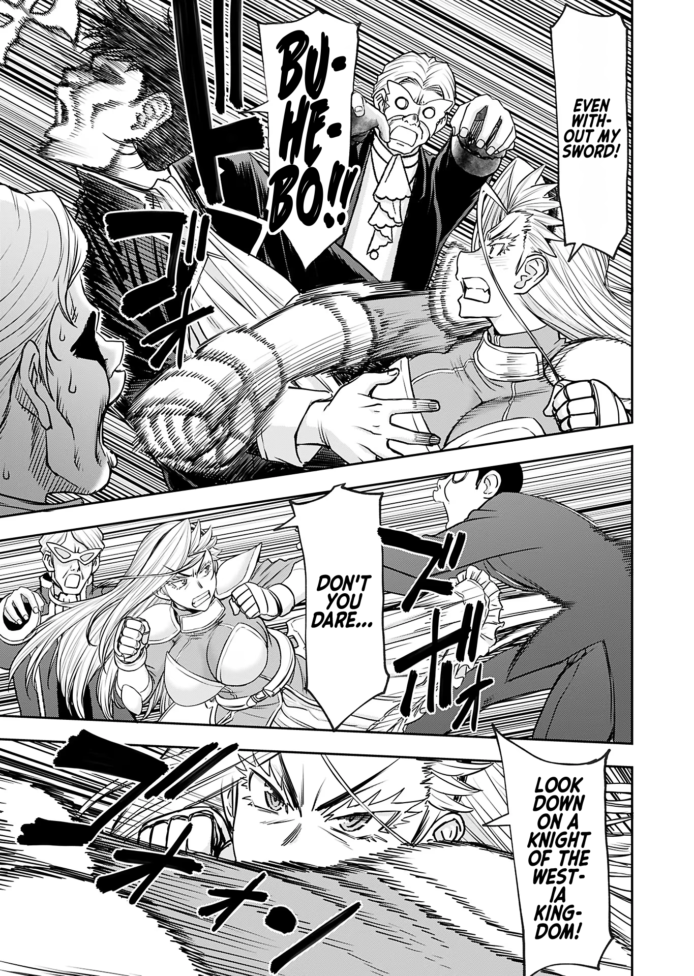 Isekai Sniper wa Onna Senshi no Mofumofu Aigan Doubutsu Chapter 34 page 23 - 