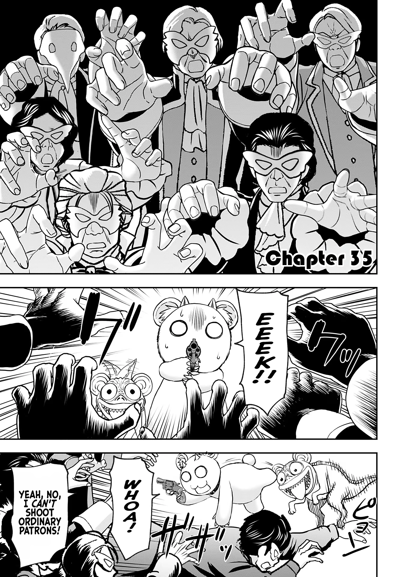 Isekai Sniper wa Onna Senshi no Mofumofu Aigan Doubutsu Chapter 35 page 2 - 