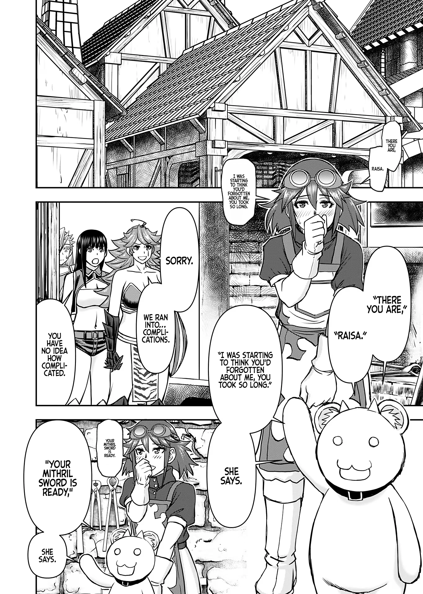 Isekai Sniper wa Onna Senshi no Mofumofu Aigan Doubutsu Chapter 37 page 12 - 
