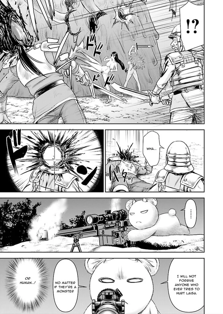 Isekai Sniper wa Onna Senshi no Mofumofu Aigan Doubutsu Chapter 5 page 17 - 