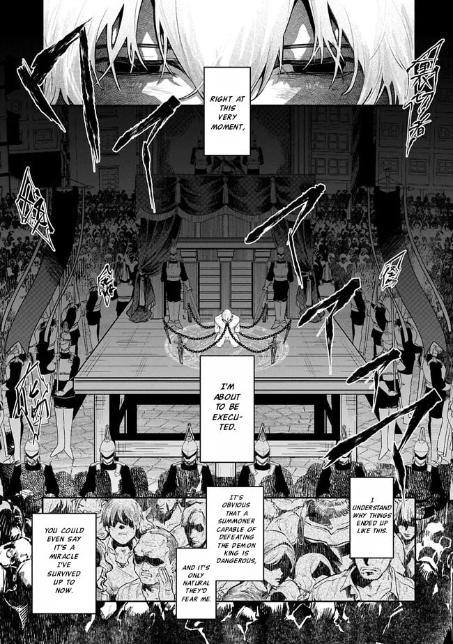 Isekai Summoner, Shinwa no Kaibutsu-tachi to Gendai de Musou suru: Uragirareta Moto Eiyuu wa, Ai Omome na Nakama to Heiwa ni Kurashitai Chapter 1 page 4 - 