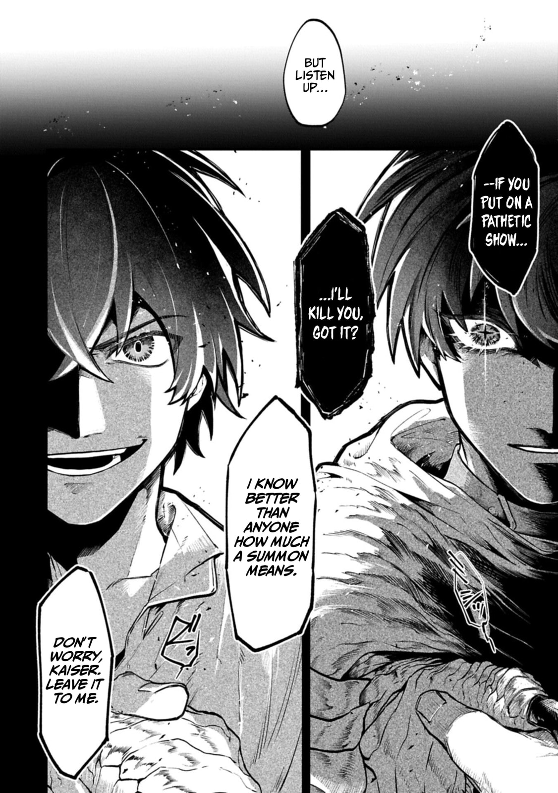 Isekai Summoner, Shinwa no Kaibutsu-tachi to Gendai de Musou suru: Uragirareta Moto Eiyuu wa, Ai Omome na Nakama to Heiwa ni Kurashitai Chapter 5.2 page 9 - 