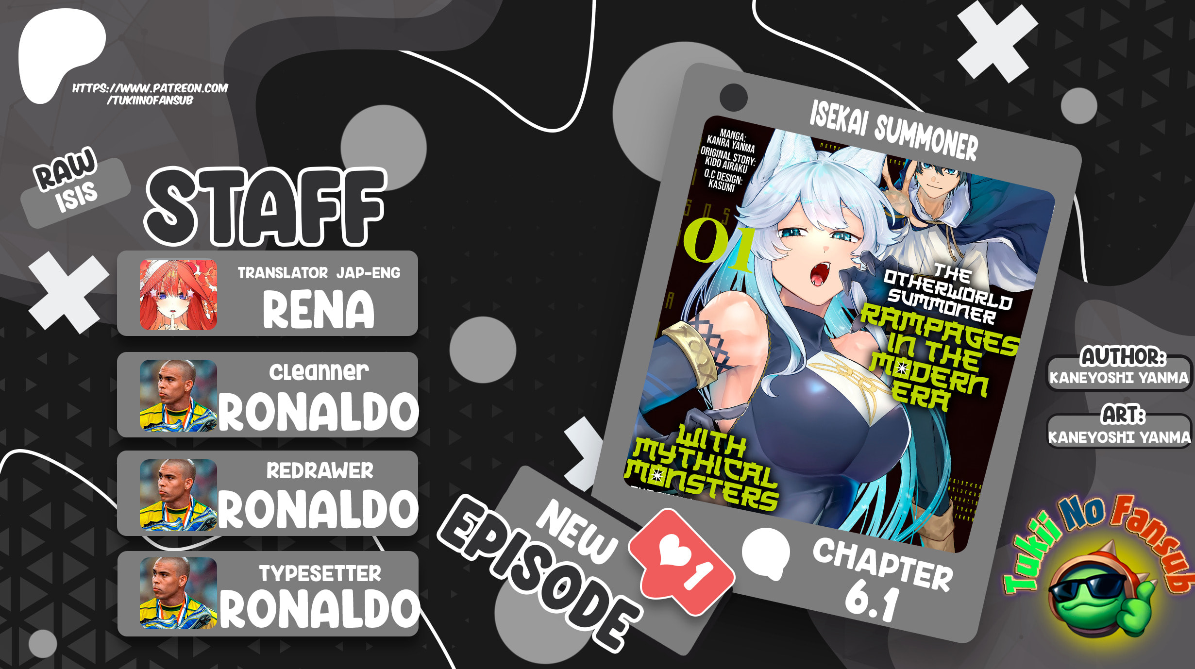 Isekai Summoner, Shinwa no Kaibutsu-tachi to Gendai de Musou suru: Uragirareta Moto Eiyuu wa, Ai Omome na Nakama to Heiwa ni Kurashitai Chapter 6.1 page 1 - 