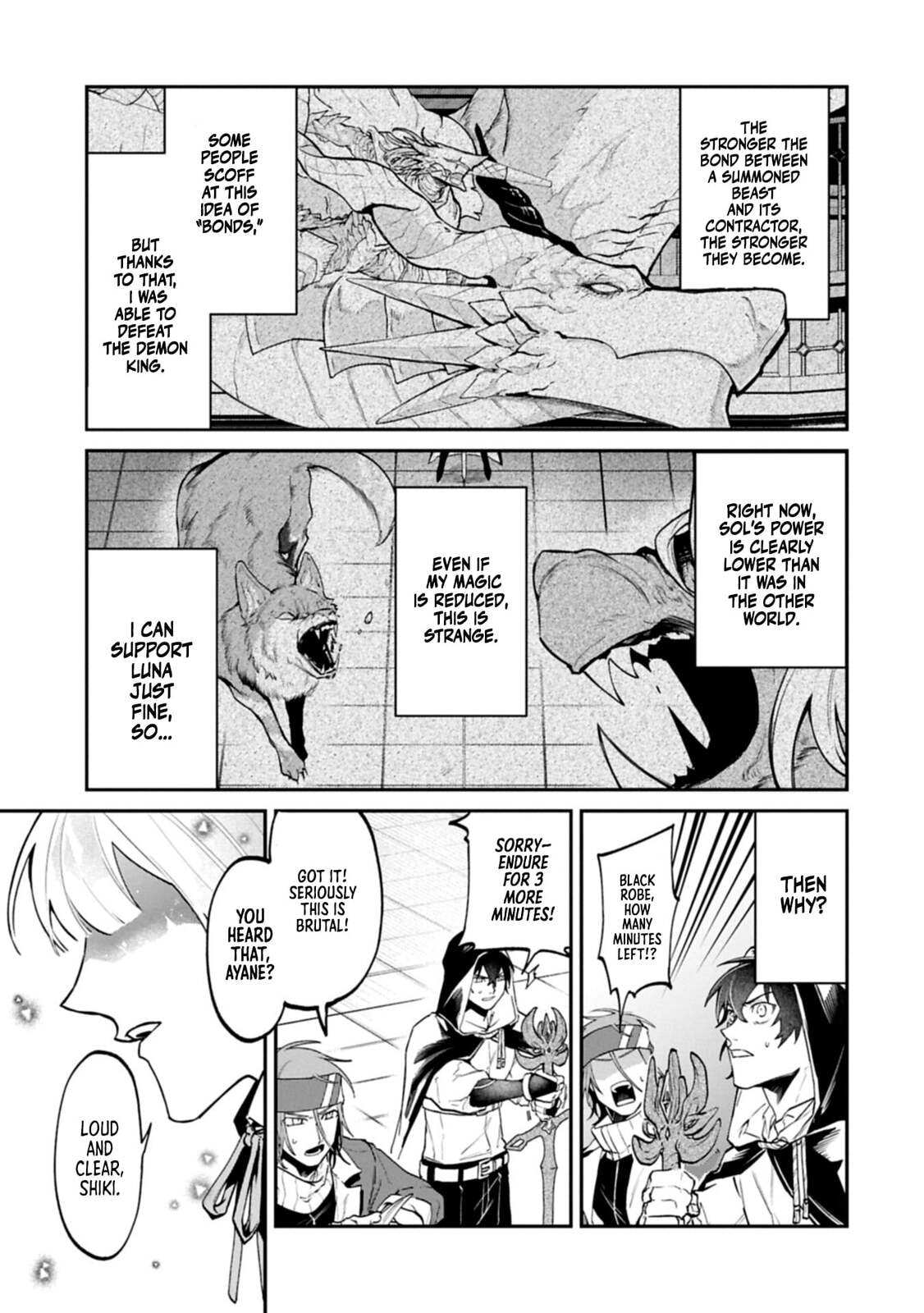 Isekai Summoner, Shinwa no Kaibutsu-tachi to Gendai de Musou suru: Uragirareta Moto Eiyuu wa, Ai Omome na Nakama to Heiwa ni Kurashitai Chapter 7.1 page 14 - 