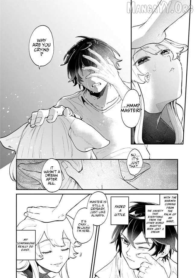 ISEKAI SUMMONER, SHINWA NO KAIBUTSU-TACHI TO GENDAI DE MUSOU SURU: URAGIRARETA MOTO EIYUU WA, AIKASANAME NA NAKAMA TO HEIWA NI KURASHITAI Chapter 1 page 32 - 