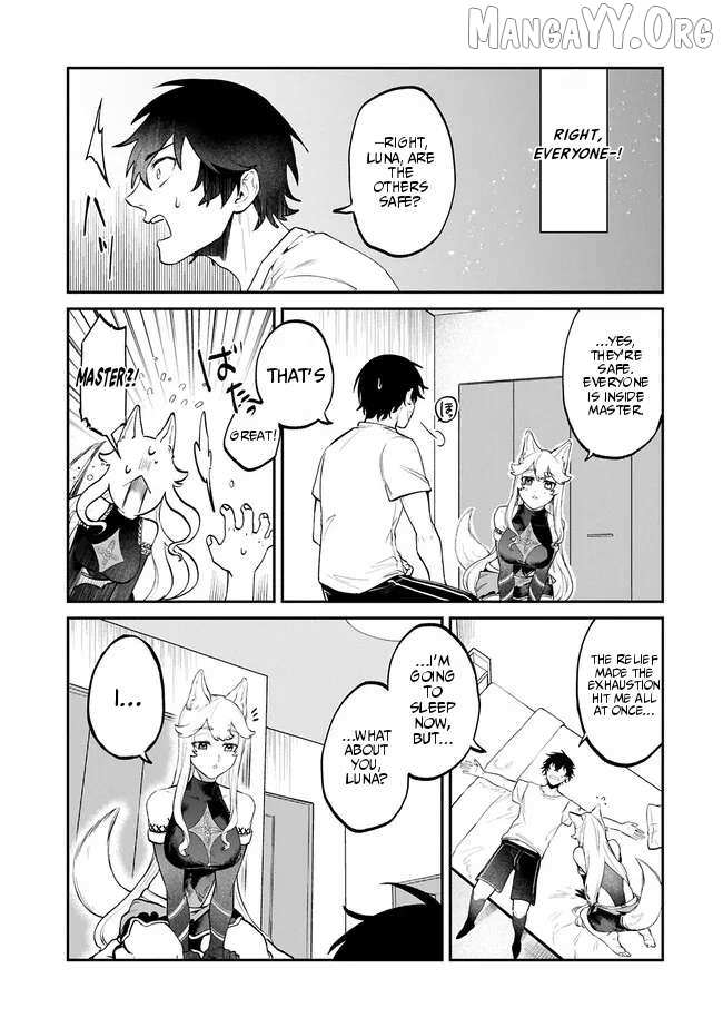 ISEKAI SUMMONER, SHINWA NO KAIBUTSU-TACHI TO GENDAI DE MUSOU SURU: URAGIRARETA MOTO EIYUU WA, AIKASANAME NA NAKAMA TO HEIWA NI KURASHITAI Chapter 1 page 33 - 