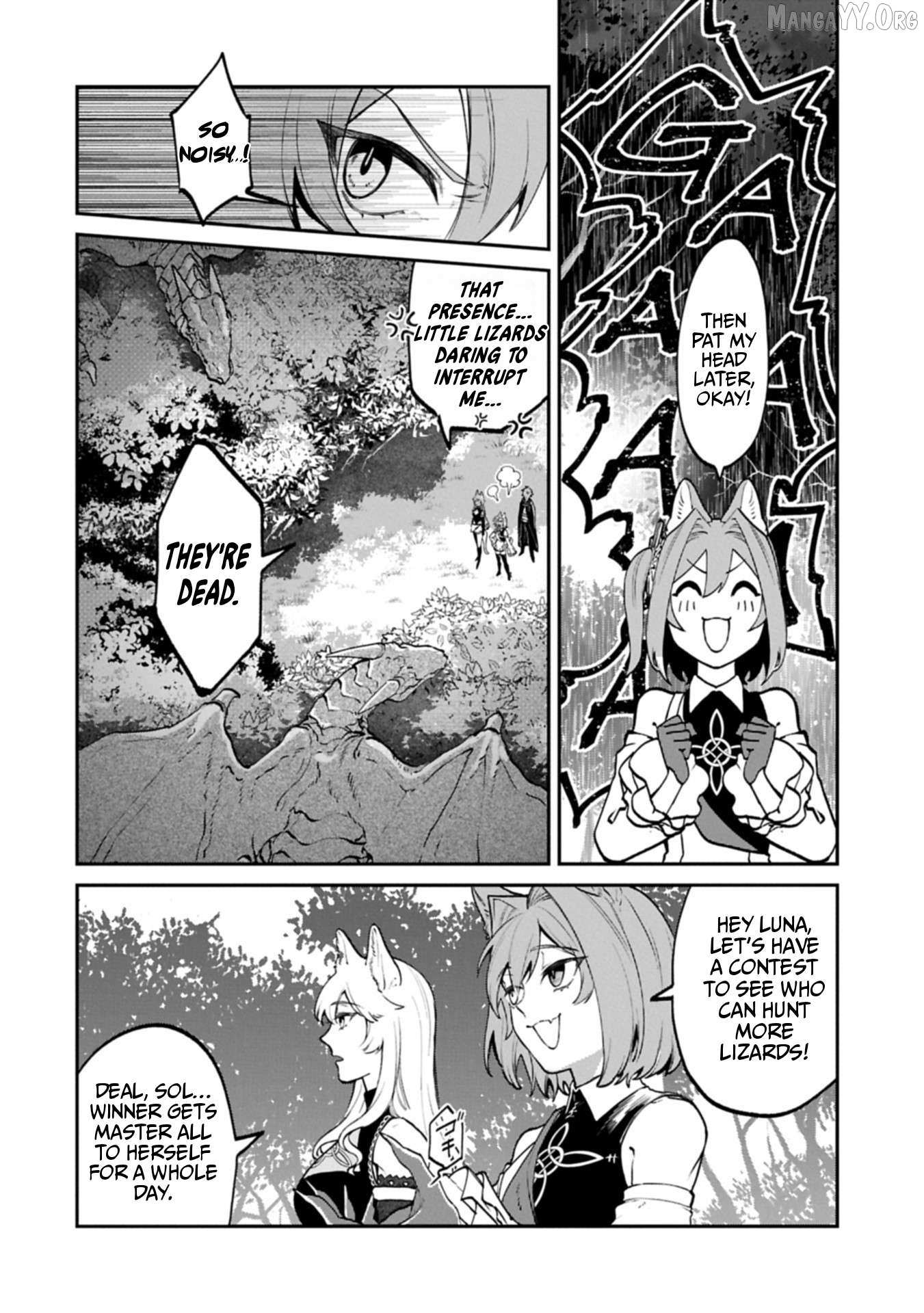 ISEKAI SUMMONER, SHINWA NO KAIBUTSU-TACHI TO GENDAI DE MUSOU SURU: URAGIRARETA MOTO EIYUU WA, AIKASANAME NA NAKAMA TO HEIWA NI KURASHITAI Chapter 2 page 12 - 