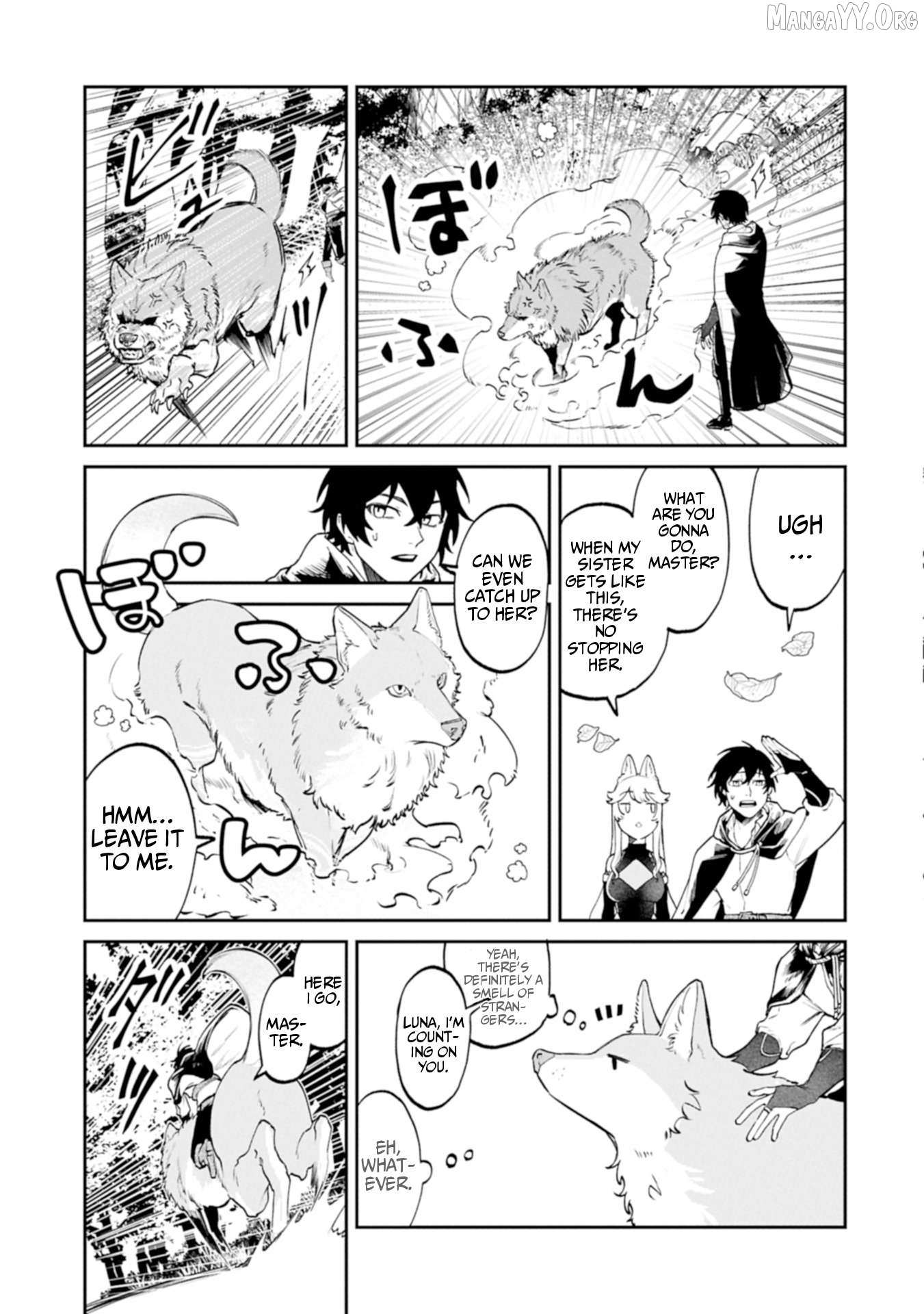 ISEKAI SUMMONER, SHINWA NO KAIBUTSU-TACHI TO GENDAI DE MUSOU SURU: URAGIRARETA MOTO EIYUU WA, AIKASANAME NA NAKAMA TO HEIWA NI KURASHITAI Chapter 2 page 21 - 