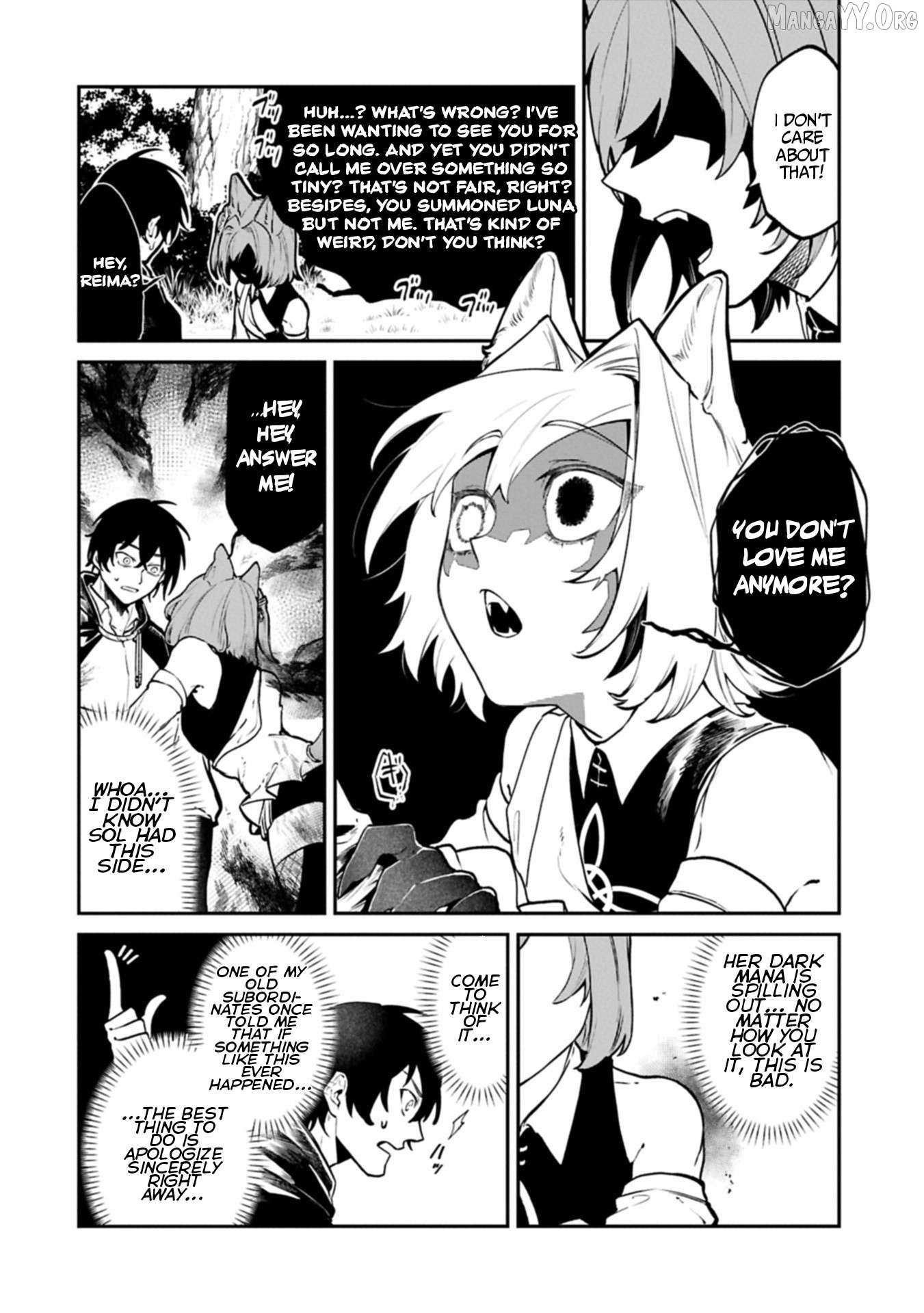 ISEKAI SUMMONER, SHINWA NO KAIBUTSU-TACHI TO GENDAI DE MUSOU SURU: URAGIRARETA MOTO EIYUU WA, AIKASANAME NA NAKAMA TO HEIWA NI KURASHITAI Chapter 2 page 10 - 