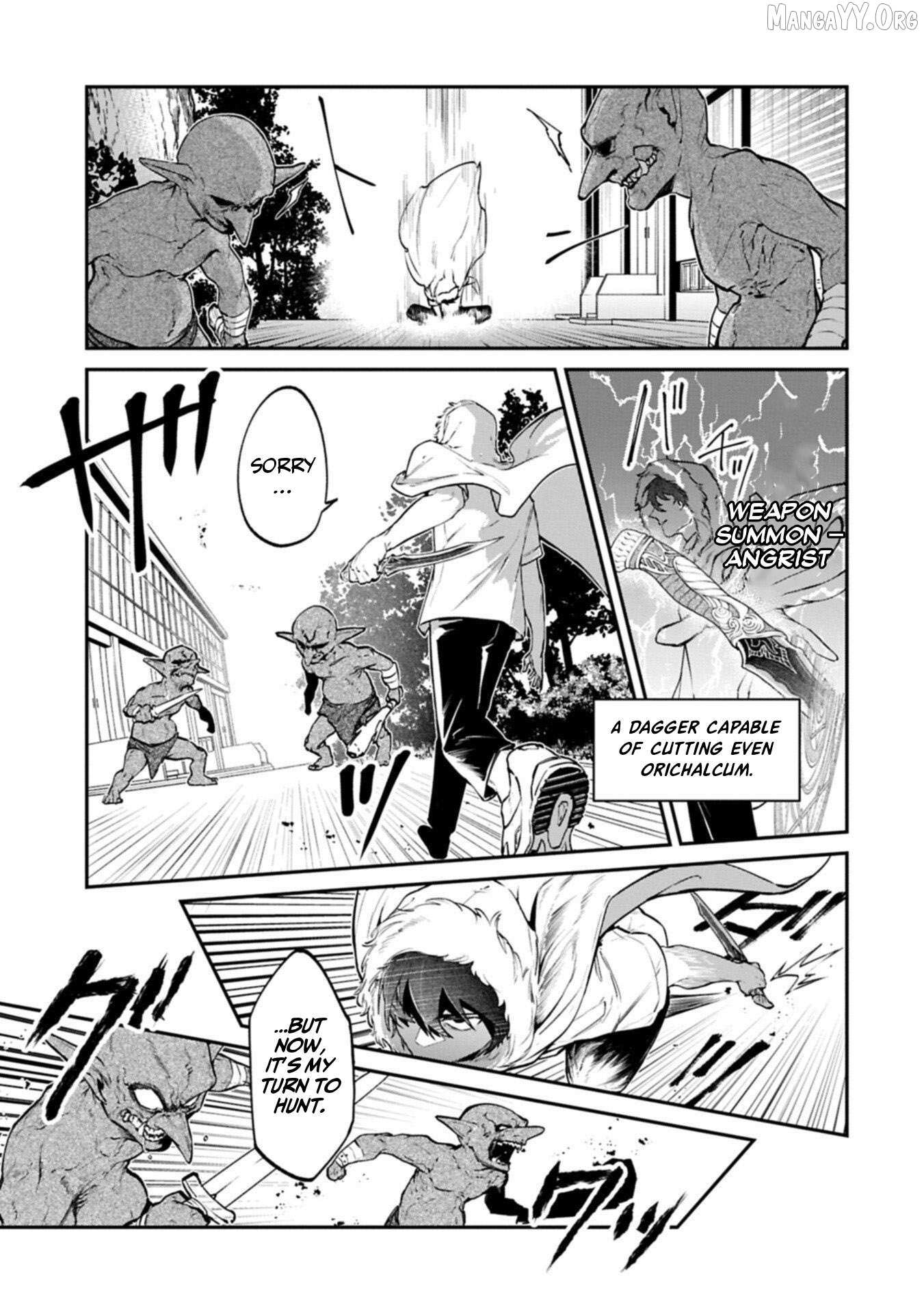 ISEKAI SUMMONER, SHINWA NO KAIBUTSU-TACHI TO GENDAI DE MUSOU SURU: URAGIRARETA MOTO EIYUU WA, AIKASANAME NA NAKAMA TO HEIWA NI KURASHITAI Chapter 3 page 19 - 
