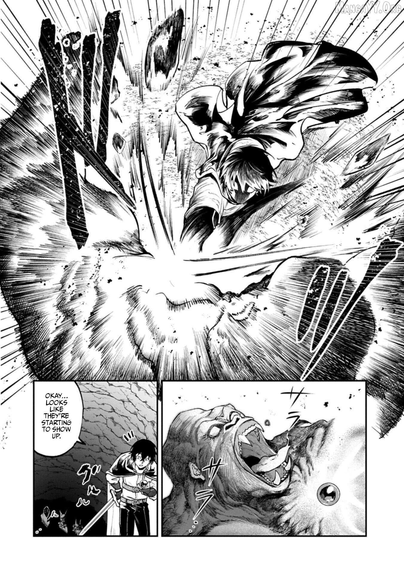 ISEKAI SUMMONER, SHINWA NO KAIBUTSU-TACHI TO GENDAI DE MUSOU SURU: URAGIRARETA MOTO EIYUU WA, AIKASANAME NA NAKAMA TO HEIWA NI KURASHITAI Chapter 4 page 14 - 