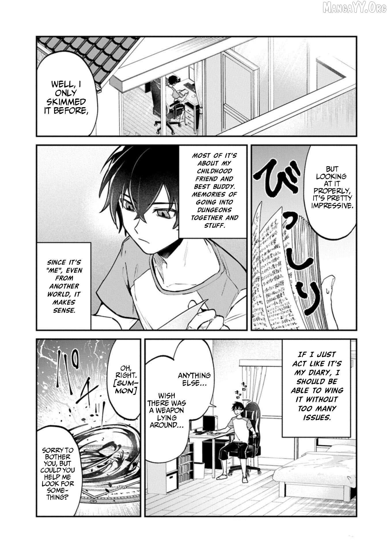 ISEKAI SUMMONER, SHINWA NO KAIBUTSU-TACHI TO GENDAI DE MUSOU SURU: URAGIRARETA MOTO EIYUU WA, AIKASANAME NA NAKAMA TO HEIWA NI KURASHITAI Chapter 4 page 3 - 