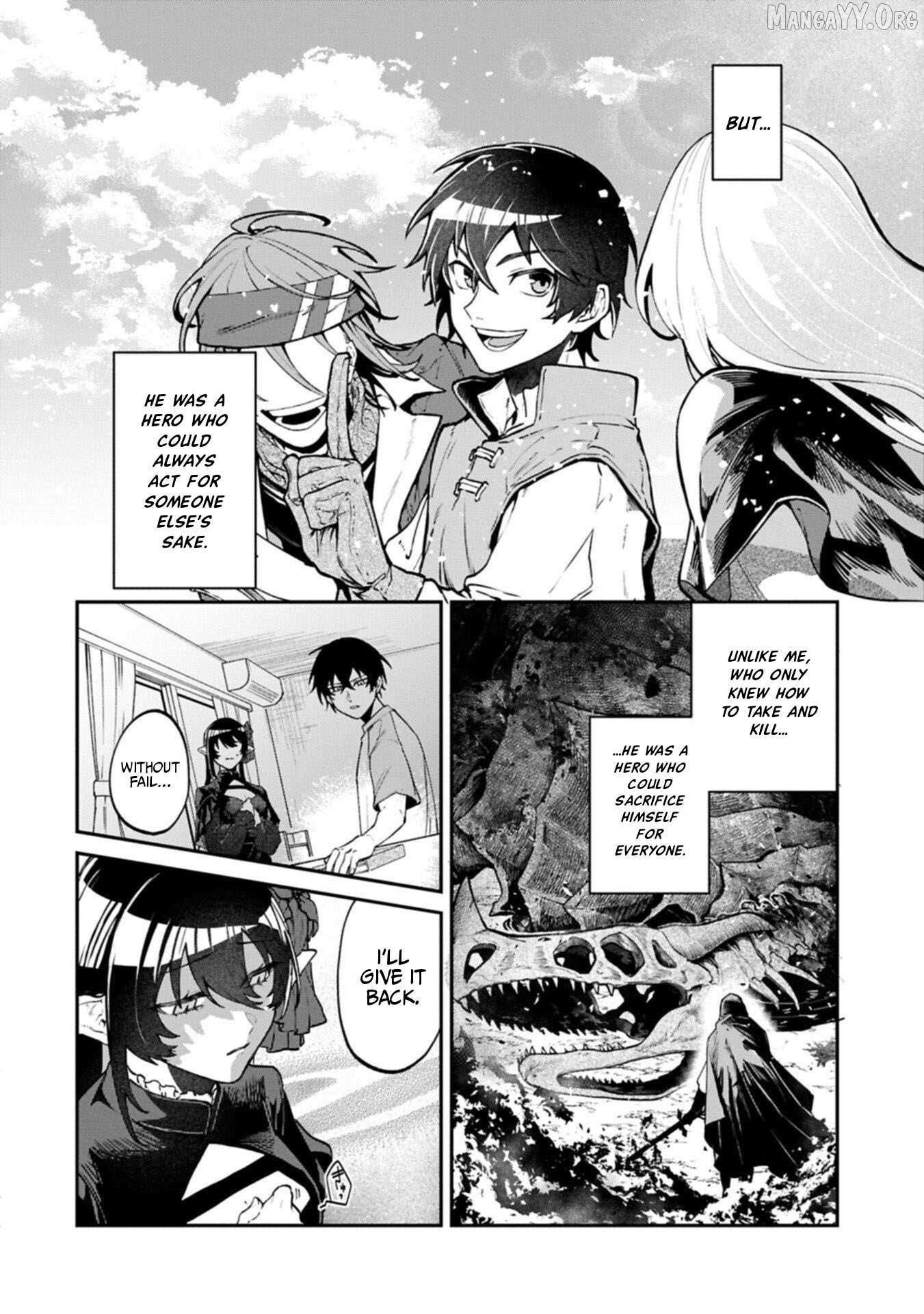 ISEKAI SUMMONER, SHINWA NO KAIBUTSU-TACHI TO GENDAI DE MUSOU SURU: URAGIRARETA MOTO EIYUU WA, AIKASANAME NA NAKAMA TO HEIWA NI KURASHITAI Chapter 4 page 8 - 