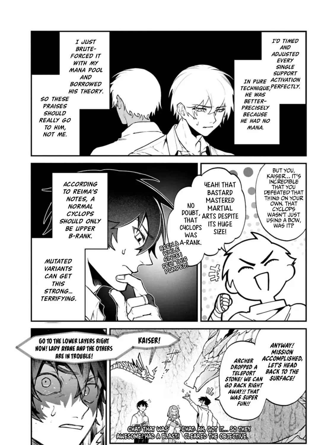 ISEKAI SUMMONER, SHINWA NO KAIBUTSU-TACHI TO GENDAI DE MUSOU SURU: URAGIRARETA MOTO EIYUU WA, AIKASANAME NA NAKAMA TO HEIWA NI KURASHITAI Chapter 5.2 page 34 - 