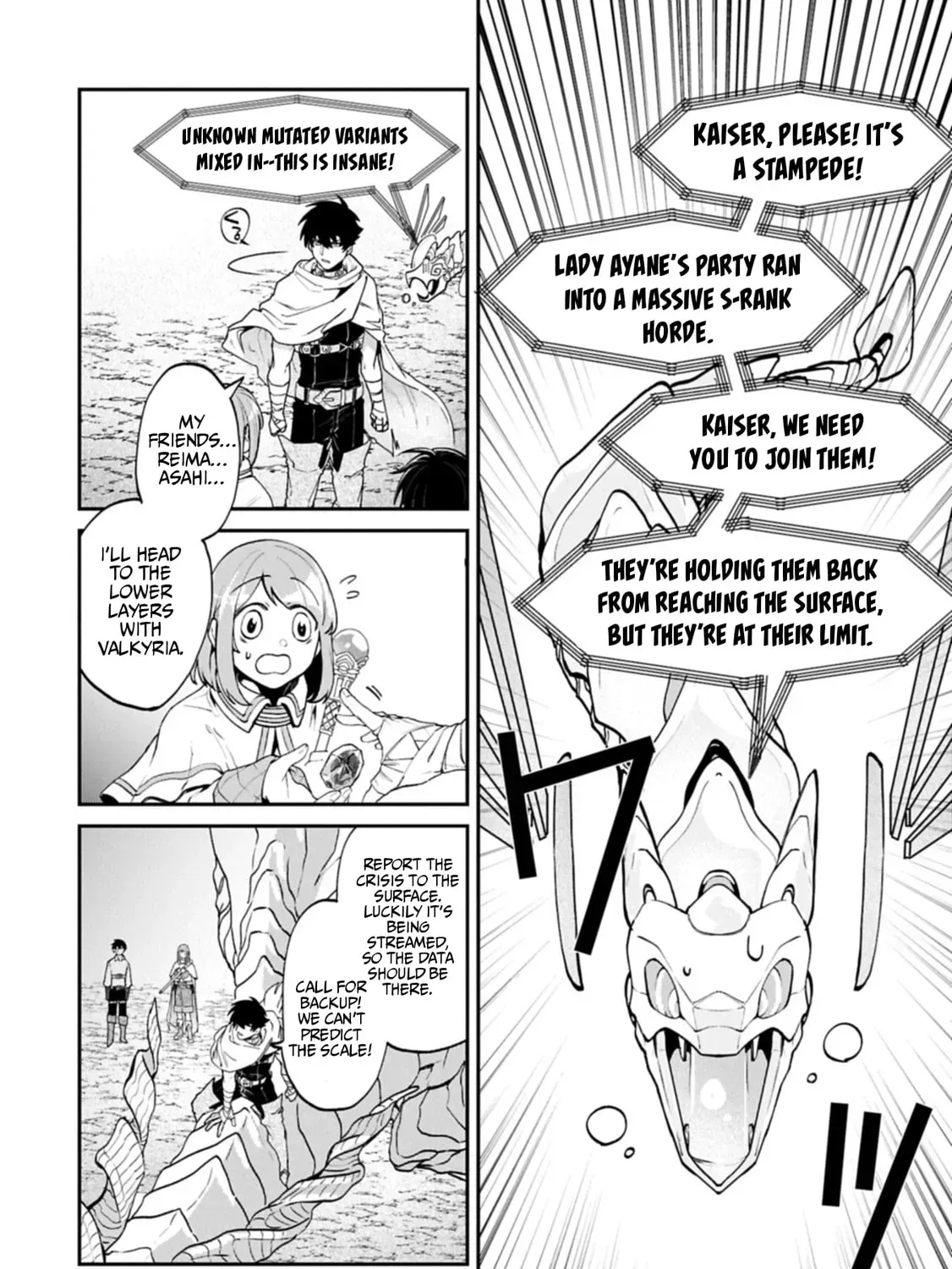 ISEKAI SUMMONER, SHINWA NO KAIBUTSU-TACHI TO GENDAI DE MUSOU SURU: URAGIRARETA MOTO EIYUU WA, AIKASANAME NA NAKAMA TO HEIWA NI KURASHITAI Chapter 5.2 page 36 - 