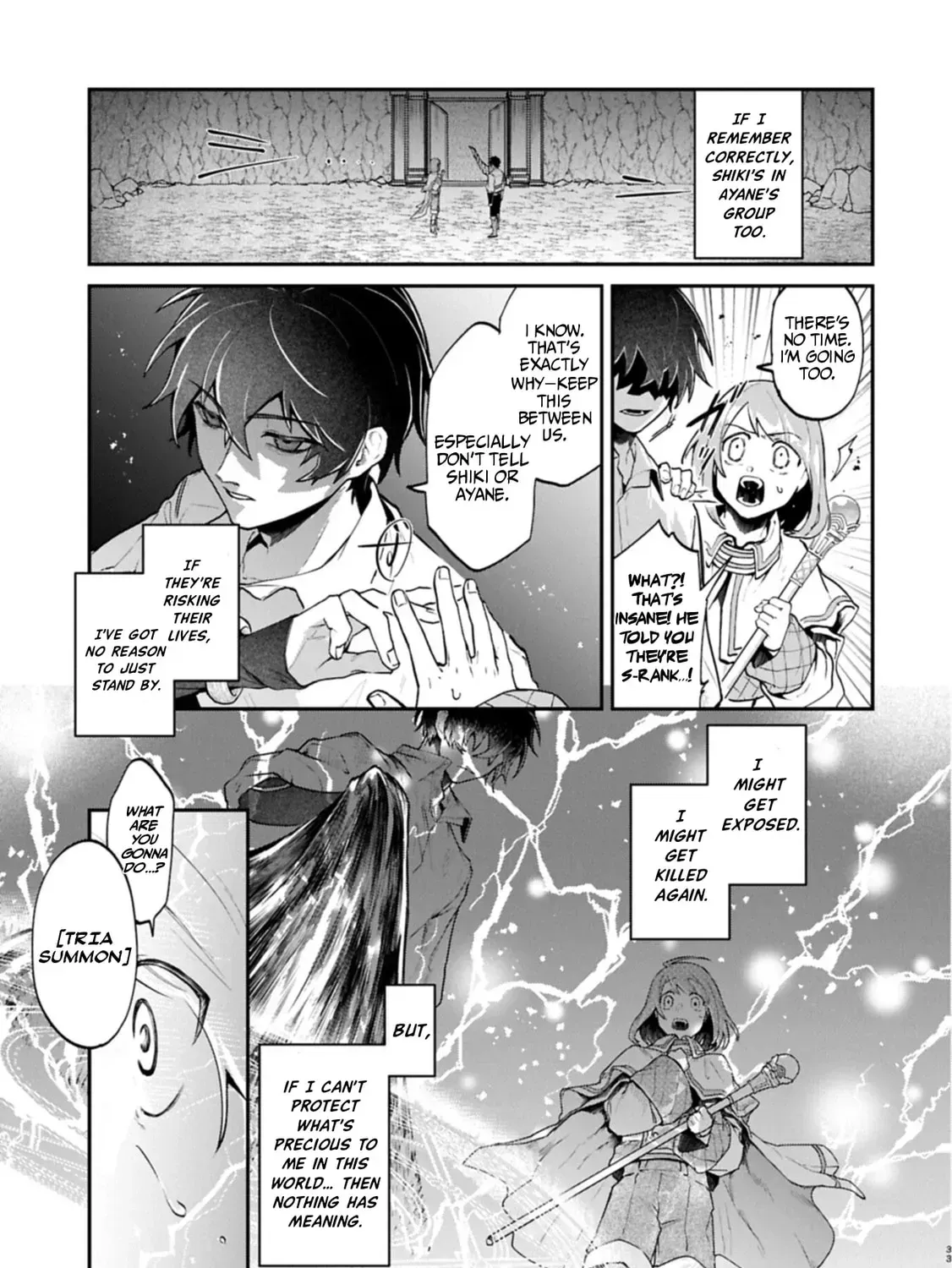 ISEKAI SUMMONER, SHINWA NO KAIBUTSU-TACHI TO GENDAI DE MUSOU SURU: URAGIRARETA MOTO EIYUU WA, AIKASANAME NA NAKAMA TO HEIWA NI KURASHITAI Chapter 5.2 page 38 - 