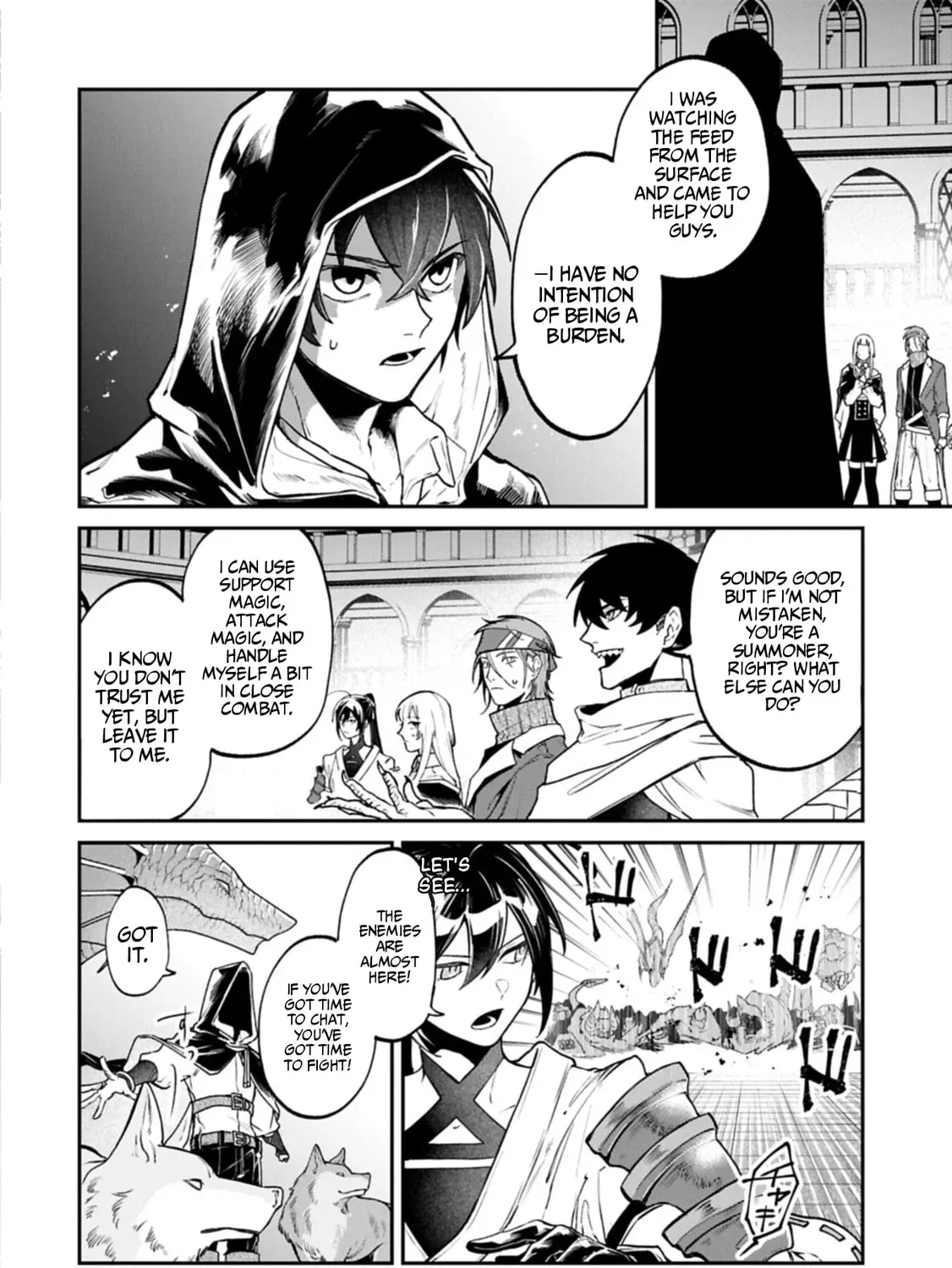 ISEKAI SUMMONER, SHINWA NO KAIBUTSU-TACHI TO GENDAI DE MUSOU SURU: URAGIRARETA MOTO EIYUU WA, AIKASANAME NA NAKAMA TO HEIWA NI KURASHITAI Chapter 6.1 page 22 - 