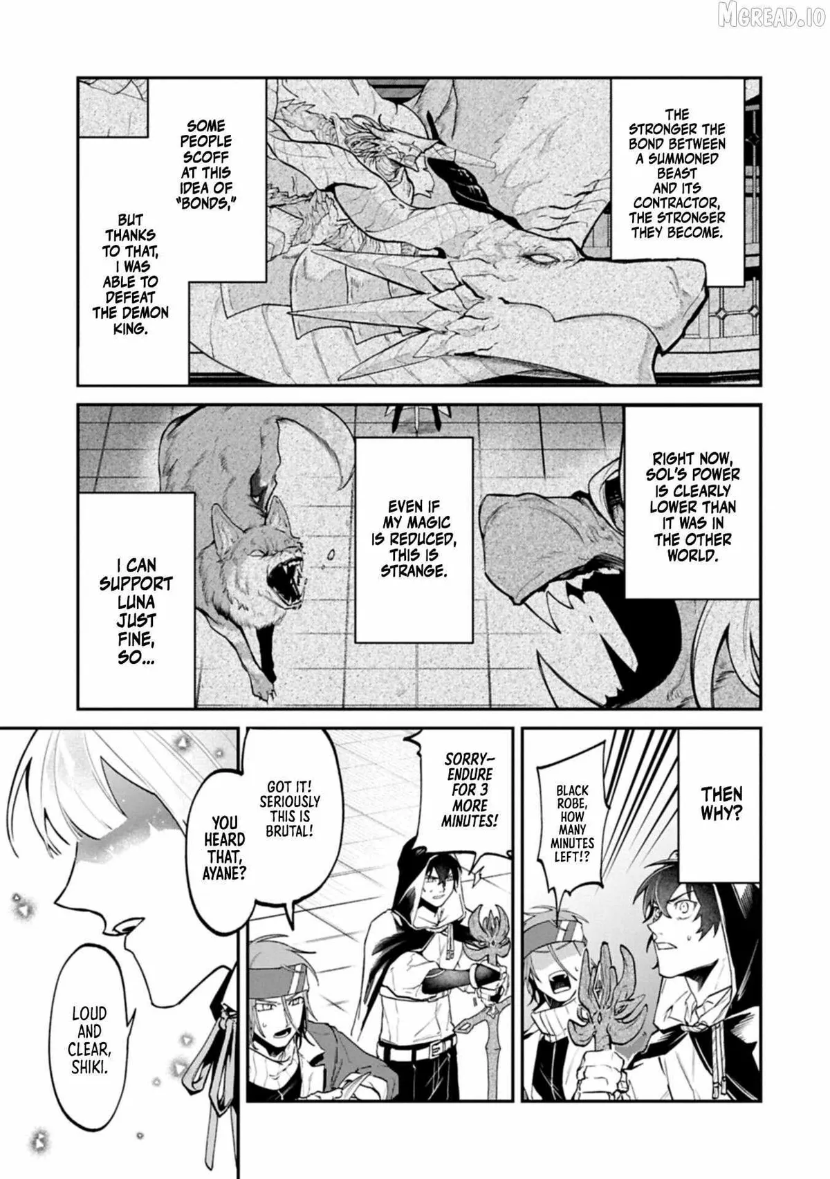 ISEKAI SUMMONER, SHINWA NO KAIBUTSU-TACHI TO GENDAI DE MUSOU SURU: URAGIRARETA MOTO EIYUU WA, AIKASANAME NA NAKAMA TO HEIWA NI KURASHITAI Chapter 7.1 page 14 - 