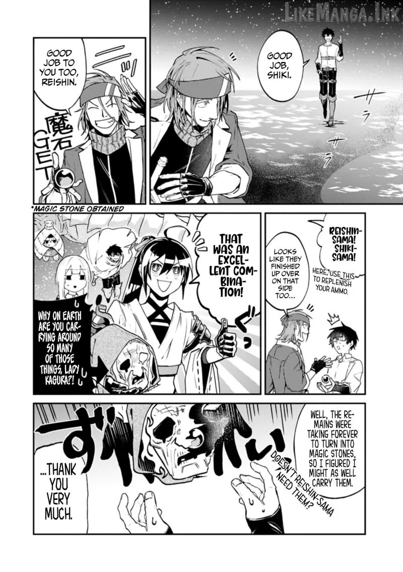 ISEKAI SUMMONER, SHINWA NO KAIBUTSU-TACHI TO GENDAI DE MUSOU SURU: URAGIRARETA MOTO EIYUU WA, AIKASANAME NA NAKAMA TO HEIWA NI KURASHITAI Chapter 9.2 page 8 - 