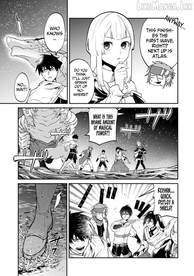 ISEKAI SUMMONER, SHINWA NO KAIBUTSU-TACHI TO GENDAI DE MUSOU SURU: URAGIRARETA MOTO EIYUU WA, AIKASANAME NA NAKAMA TO HEIWA NI KURASHITAI Chapter 9.2 page 9 - 