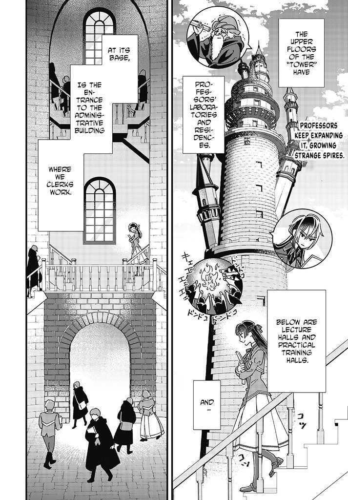Isekai Teni shitakedo, Ouritsu Gakuin de Jimuin Yattemasu Chapter 1 page 38 - 