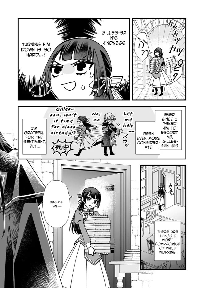 Isekai Teni shitakedo, Ouritsu Gakuin de Jimuin Yattemasu Chapter 10 page 7 - 