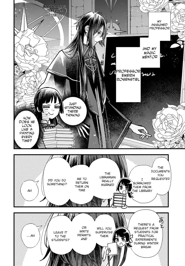Isekai Teni shitakedo, Ouritsu Gakuin de Jimuin Yattemasu Chapter 10 page 8 - 