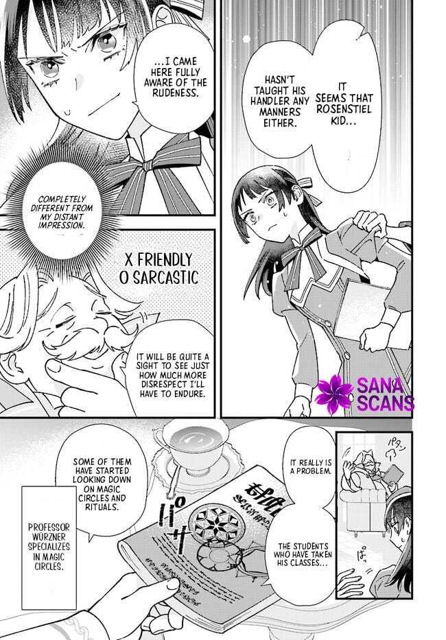 Isekai Teni shitakedo, Ouritsu Gakuin de Jimuin Yattemasu Chapter 4 page 3 - 