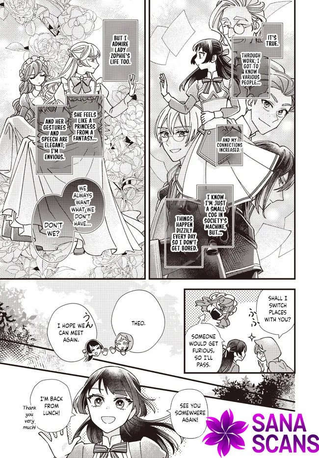Isekai Teni shitakedo, Ouritsu Gakuin de Jimuin Yattemasu Chapter 7 page 13 - 
