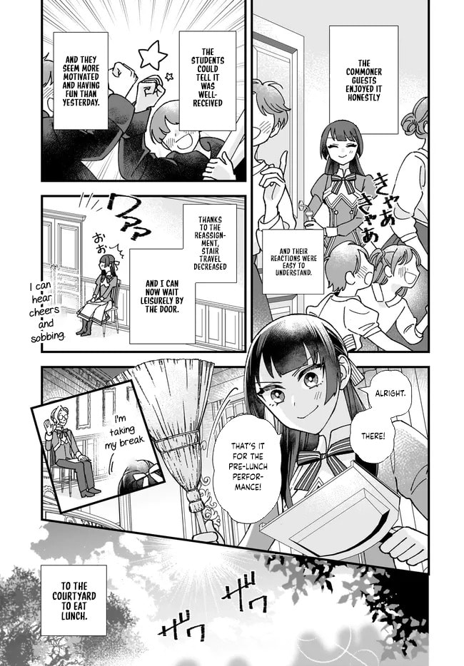 Isekai Teni shitakedo, Ouritsu Gakuin de Jimuin Yattemasu Chapter 7 page 21 - 