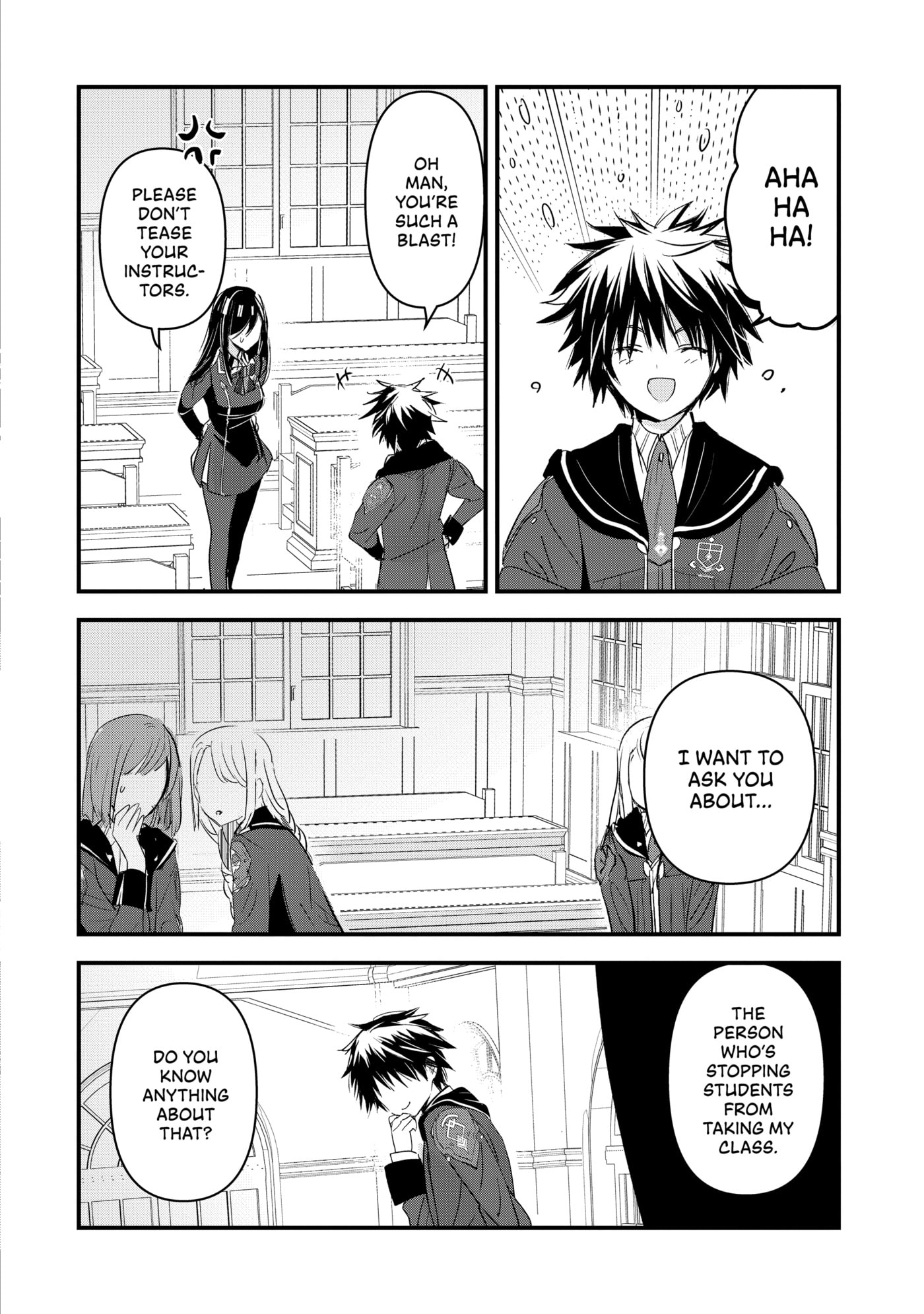 Isekai Teni shite Kyoushi ni natta ga, Majo to Osorerareteiru Ken - Aoi-sensei no Gakuen Funtou Nisshi Chapter 0 page 24 - 