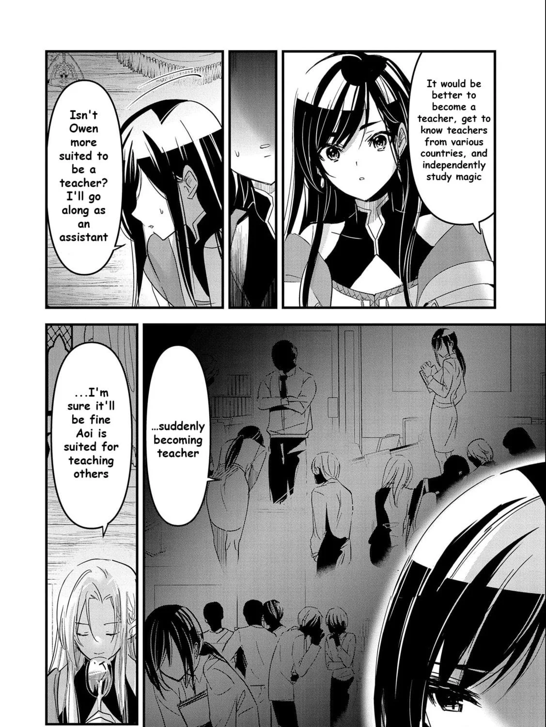 Isekai Teni shite Kyoushi ni natta ga, Majo to Osorerareteiru Ken - Aoi-sensei no Gakuen Funtou Nisshi Chapter 1 page 48 - 