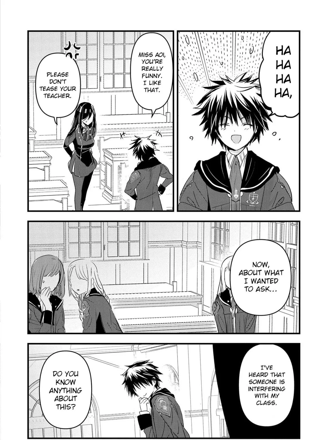Isekai Teni shite Kyoushi ni natta ga, Majo to Osorerareteiru Ken - Aoi-sensei no Gakuen Funtou Nisshi Chapter 11 page 40 - 