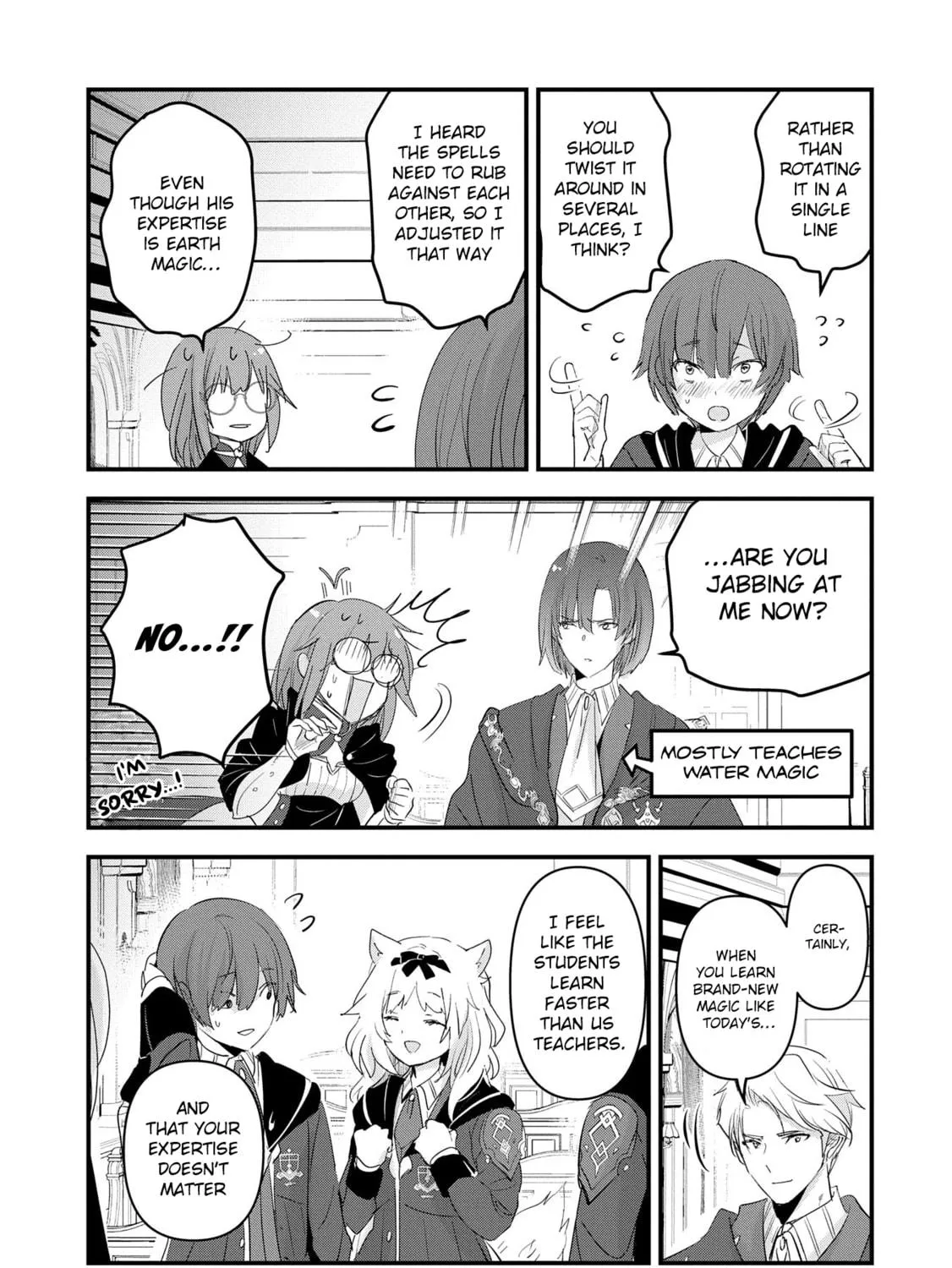 Isekai Teni shite Kyoushi ni natta ga, Majo to Osorerareteiru Ken - Aoi-sensei no Gakuen Funtou Nisshi Chapter 13 page 18 - 