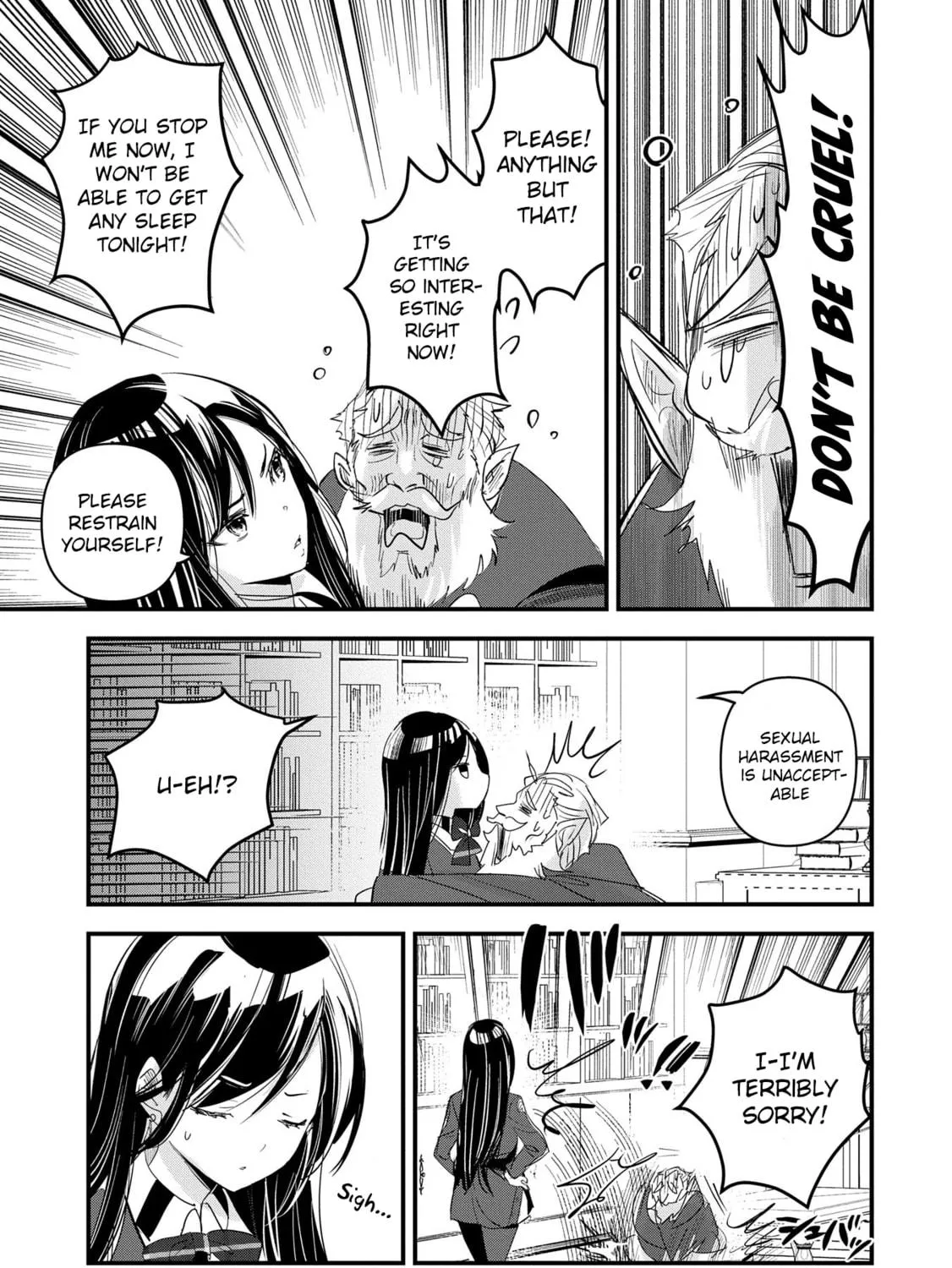 Isekai Teni shite Kyoushi ni natta ga, Majo to Osorerareteiru Ken - Aoi-sensei no Gakuen Funtou Nisshi Chapter 13 page 34 - 