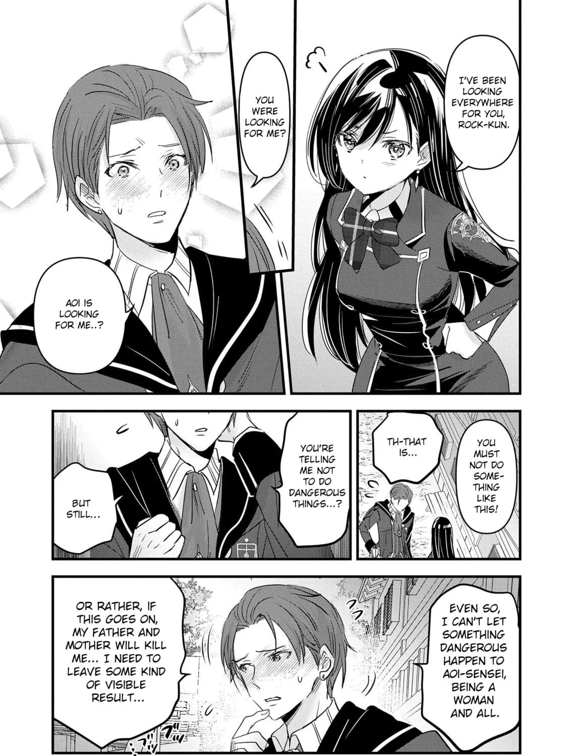 Isekai Teni shite Kyoushi ni natta ga, Majo to Osorerareteiru Ken - Aoi-sensei no Gakuen Funtou Nisshi Chapter 14 page 46 - 