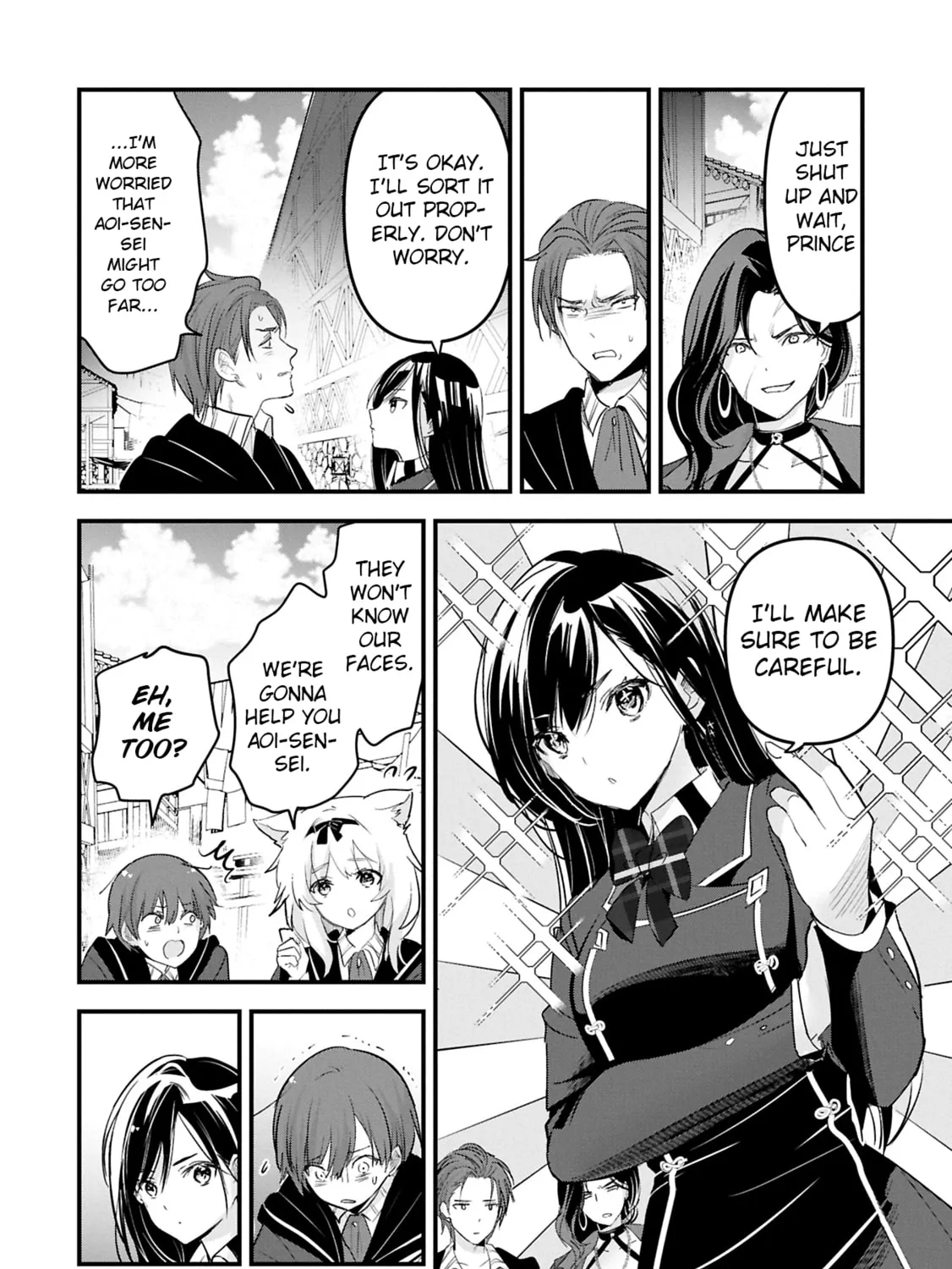Isekai Teni shite Kyoushi ni natta ga, Majo to Osorerareteiru Ken - Aoi-sensei no Gakuen Funtou Nisshi Chapter 17 page 36 - 