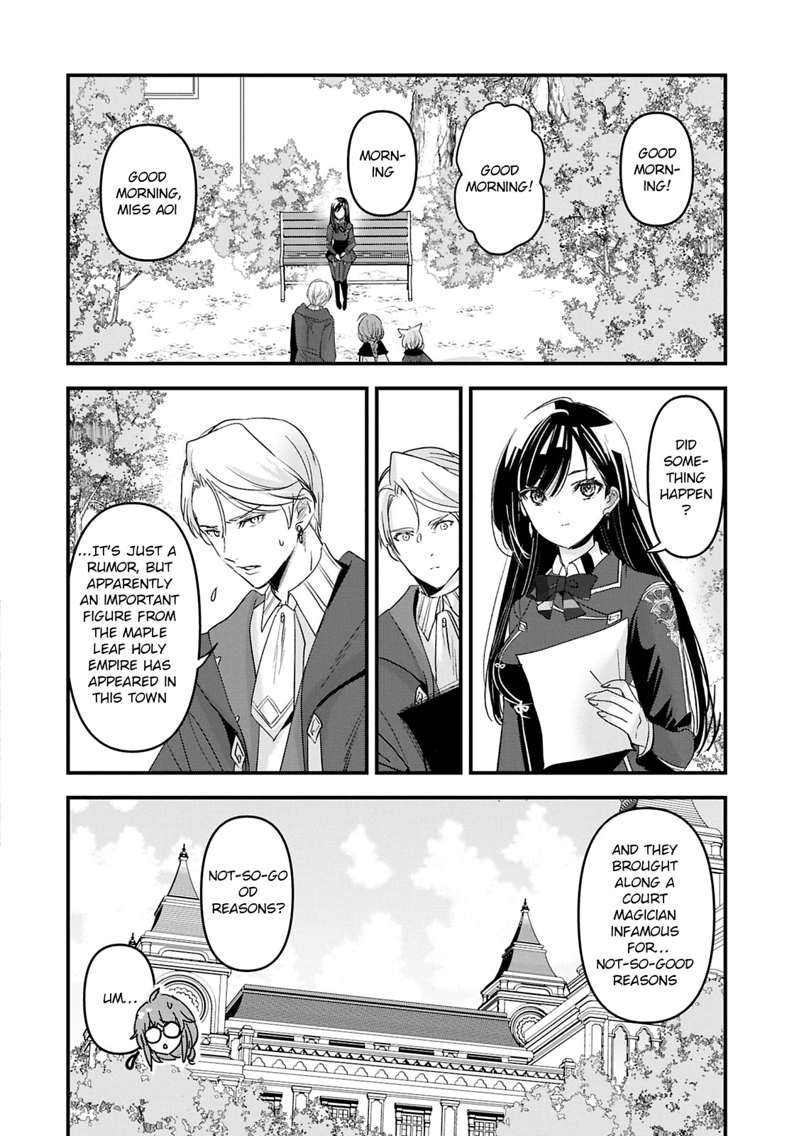 Isekai Teni shite Kyoushi ni natta ga, Majo to Osorerareteiru Ken - Aoi-sensei no Gakuen Funtou Nisshi Chapter 19 page 2 - 