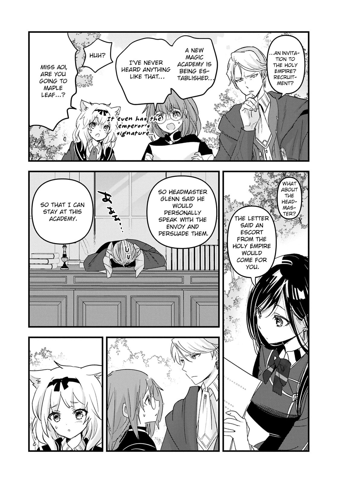 Isekai Teni shite Kyoushi ni natta ga, Majo to Osorerareteiru Ken - Aoi-sensei no Gakuen Funtou Nisshi Chapter 19 page 4 - 